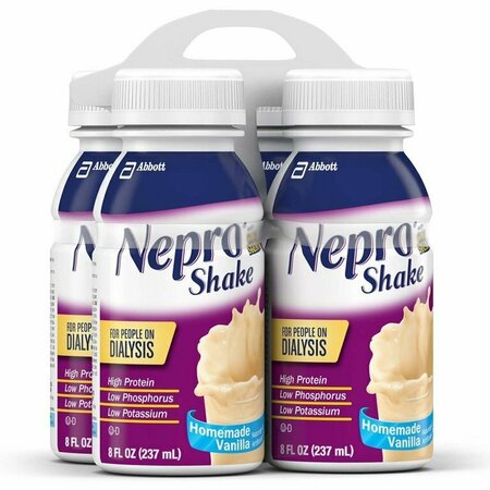 NEPRO WITH CARBSTEADY Vanilla Oral Supplement, 8oz Bottle, 16PK 63176
